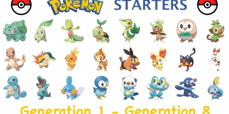 pokemon starters