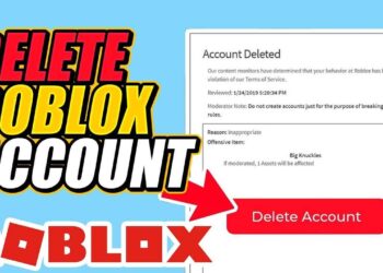 How to Delete Roblox Account
