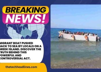 Migrant boat pushed back