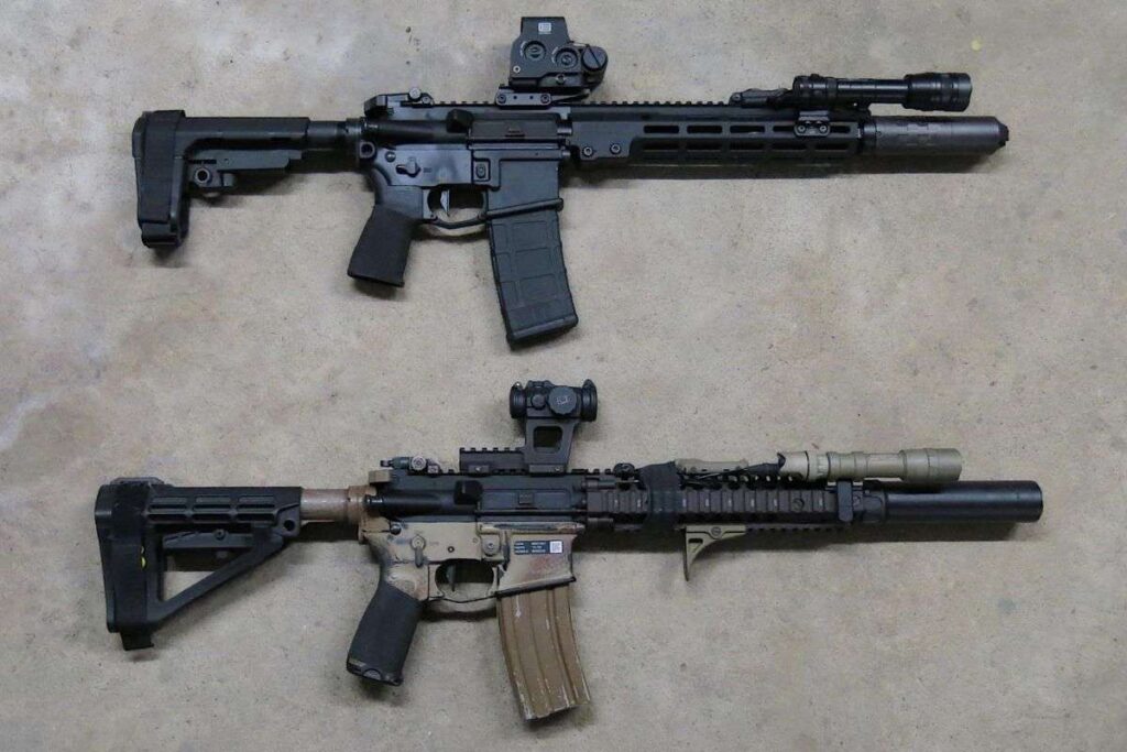 10.5 or 11.5 AR 5.56 Pistol SBR